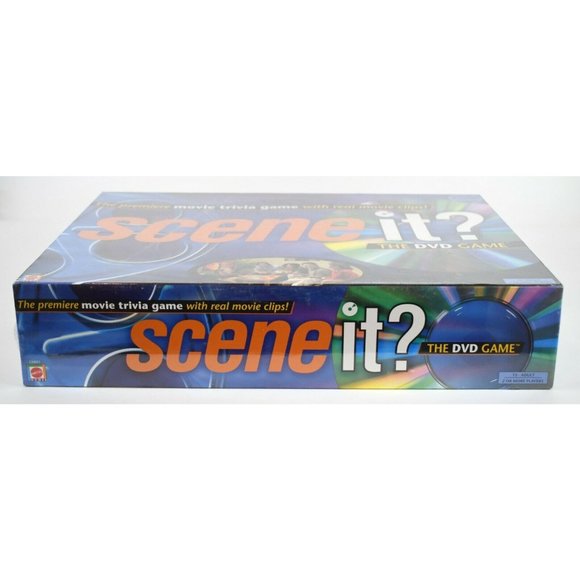 Vintage Scene It? The DVD Game Family Friends Board Game Movie Trivia New Mattel - Picture 9 of 9